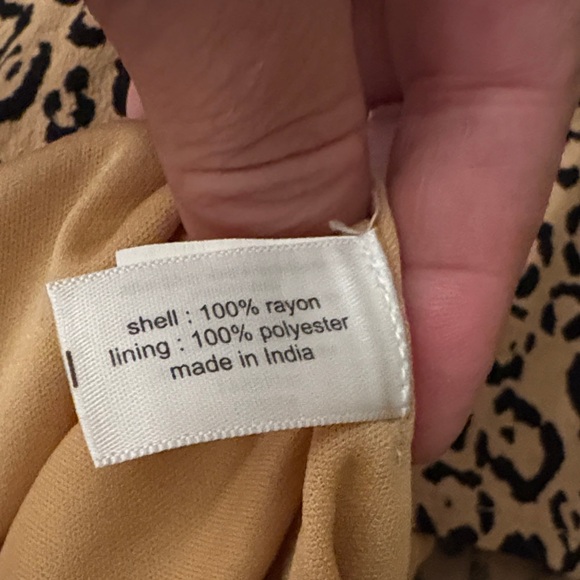 Leopard Print Aline Dress - Picture 5 of 5